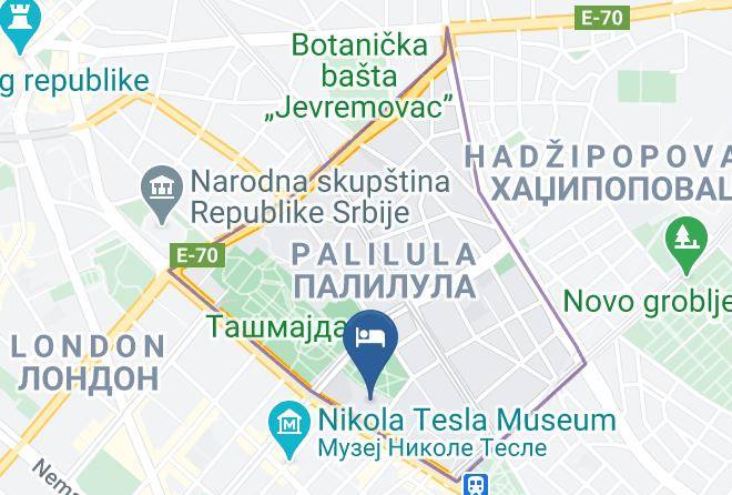 Belgrade City - Metropol Palace A Luxury Collection Hotel Belgrade Maps