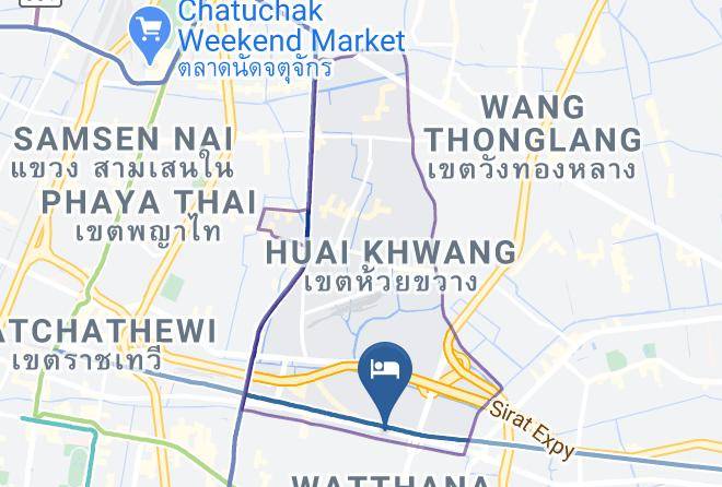 Bang Kapi District - Metropole Bangkok Maps