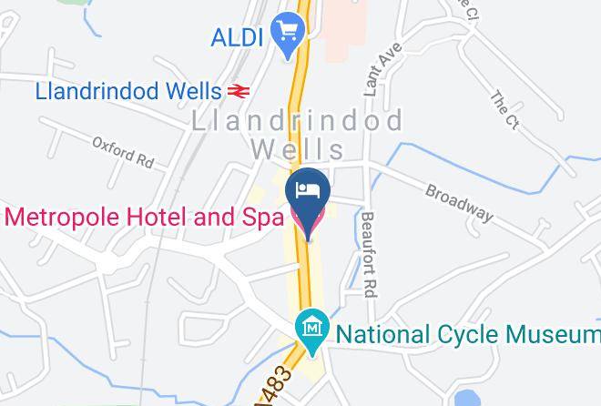 Powys - Metropole Hotel And Spa Maps