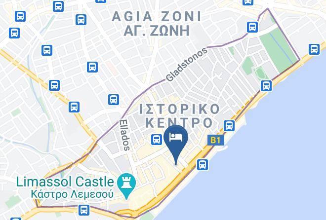 Limassol - Metropole Hotel Maps