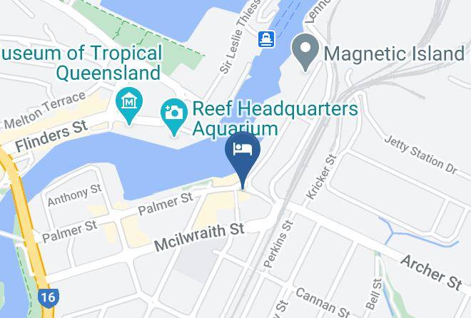 Townsville - Metropole Hotel Maps