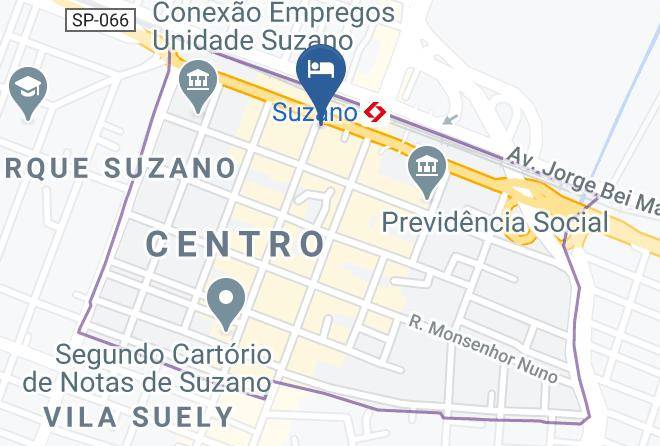 Suzano - Metropole Palace Hotel Maps