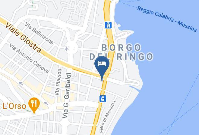 Messina - Metropolis Bed And Breakfast Maps