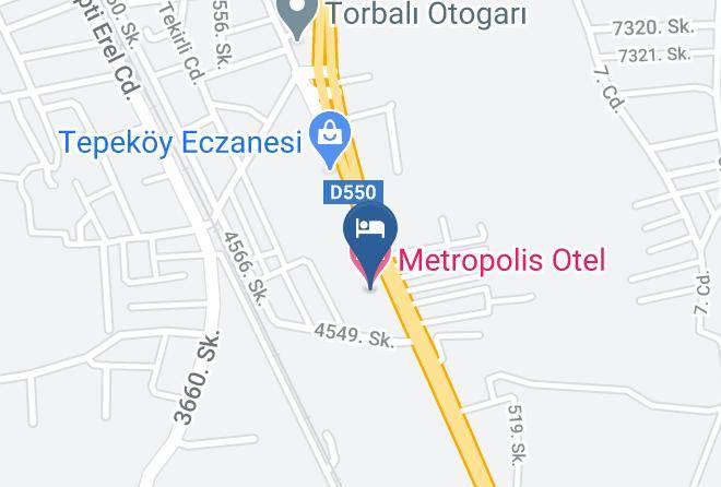 Torbali - Metropolis Otel Maps