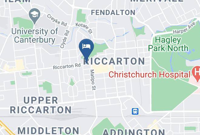 Christchurch - Metropolitan Executive Motel On Riccarton Christchurch Maps