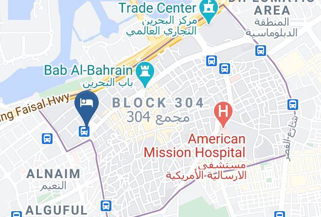 Manama - Metropolitan Hotel Bahrain Maps
