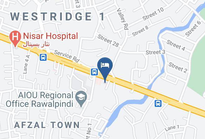 Islamabad - Metropolitan Hotel Maps