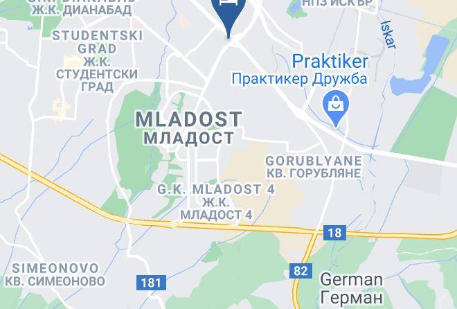 Sofia - Metropolitan Hotel Maps