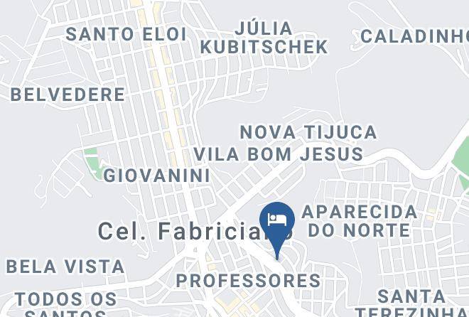 Coronel Fabriciano - Metropolitano Hotel Coronel Fabriciano Maps
