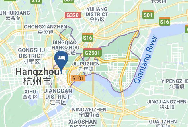 Hangzhou - Metropolo Hangzhou Railway Station East Maps