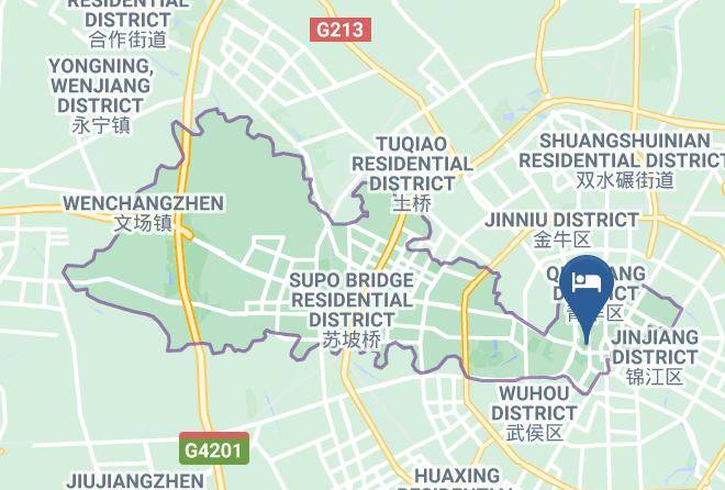 Chengdu - Metrostar Commercial Hotel Maps