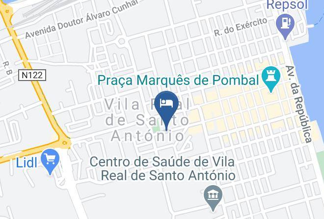 Vila Real De Santo Antonio - Metslpro Vrsa Maps