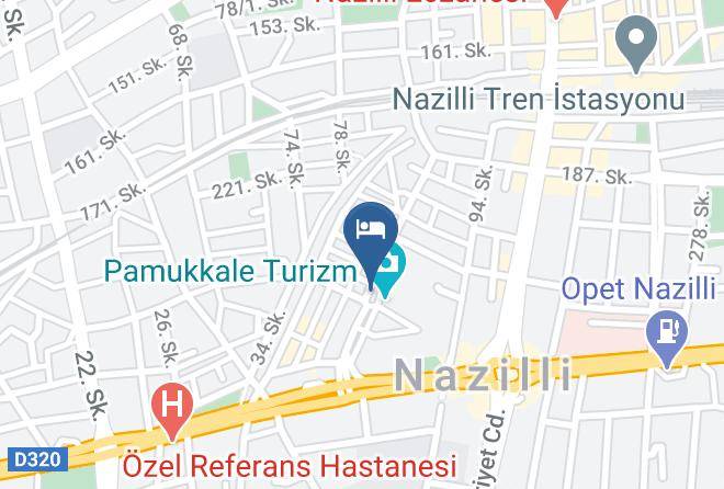 Nazilli - Hotel Metya Maps