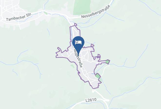 Schmalkalden Meiningen - Metzgerei Und Pension Frank Maps