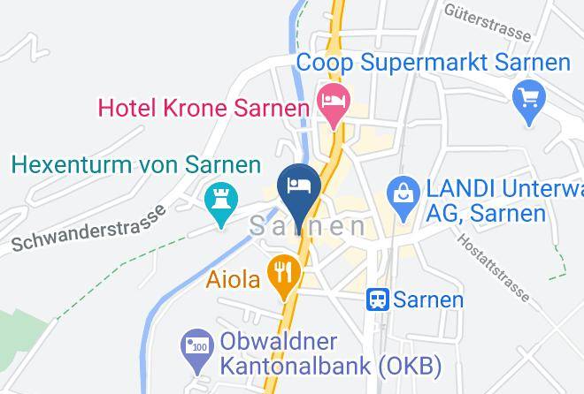 Sarnen - Metzgern Maps