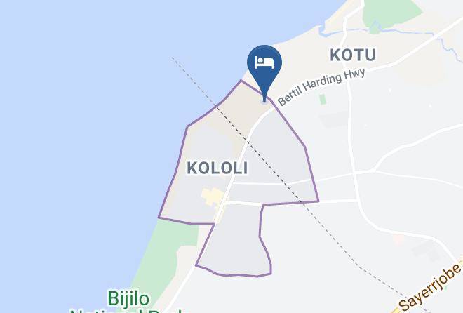 Serekunda - Metzy Residence Hotel Maps