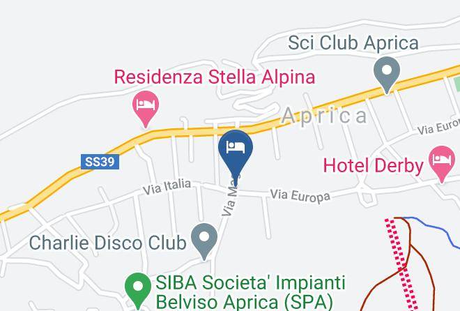 Sondrio - Albergo Ambrosini Meuble Maps
