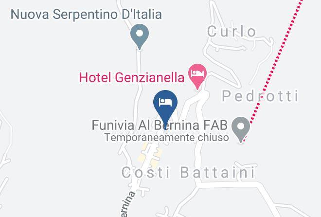 Sondrio - Hotel Meuble La Betulla Maps