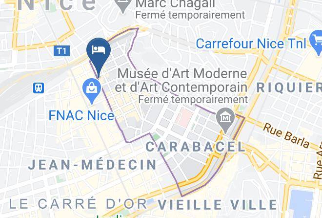 Maritime Alps - Meubles Inice Maps