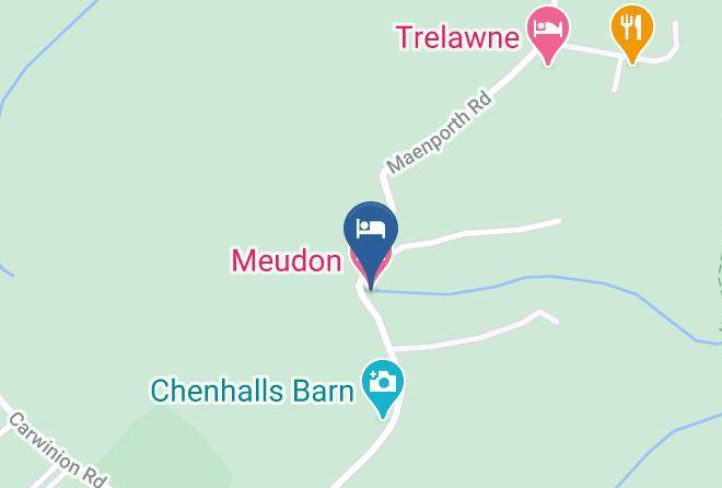 Cornwall - Meudon Hotel Maps