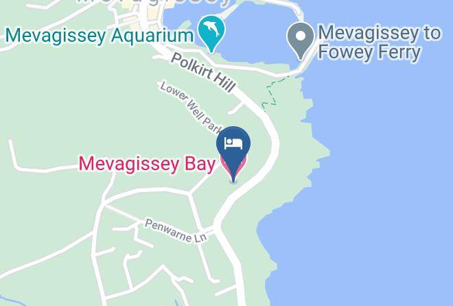 Cornwall - Mevagissey Bay Hotel Maps