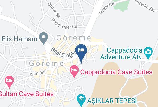 Goreme - Mevlana Cave Hotel Maps