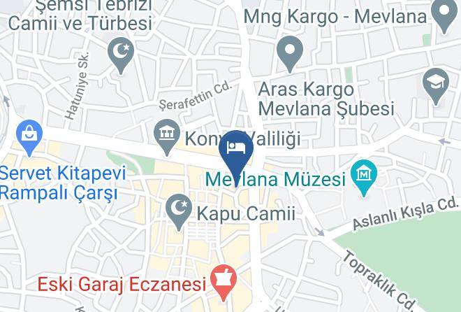Karatay - Mevlana Otel Maps