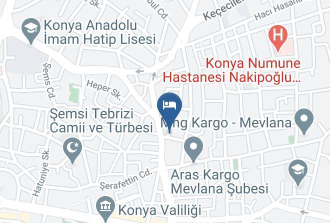 Karatay - Mevlana Palace Hotel Maps