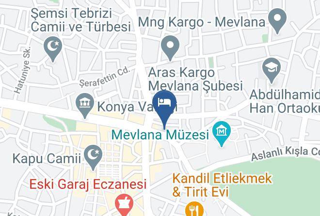 Karatay - Mevlana Sema Otel Maps