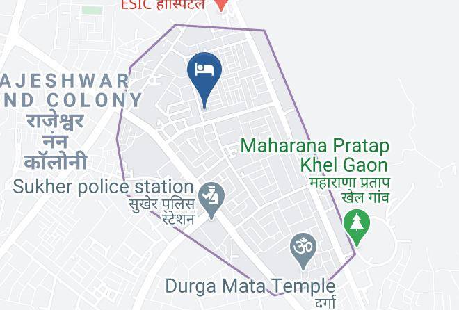 Udaipur - Mewar Express Inn By Red Tullip Hotels Maps