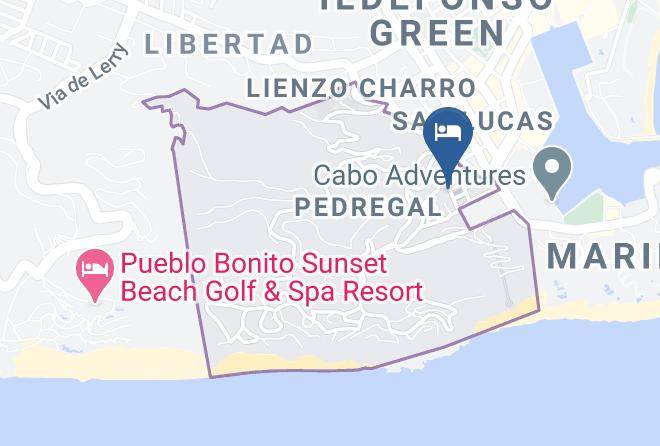 Los Cabos - Mexicans Only Special Rates In Pedregal Maps