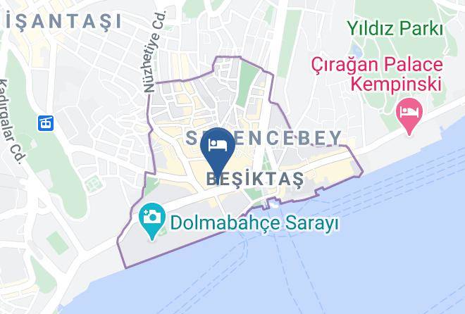 Meydan Besiktas Otel Map