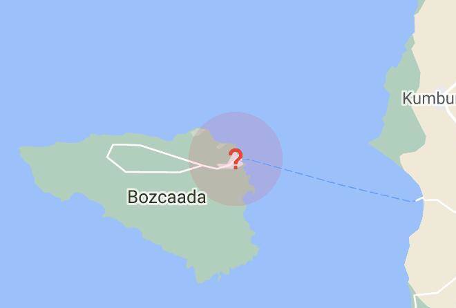Bozcaada - Meydan Pansiyon Maps
