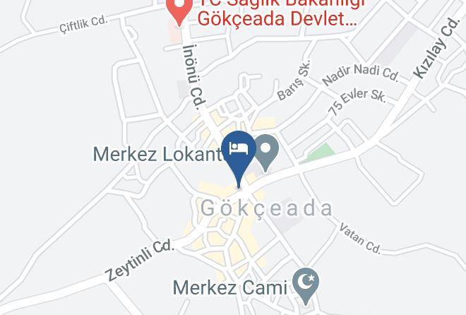 Gokceada - Meydani Butik Hotel Maps