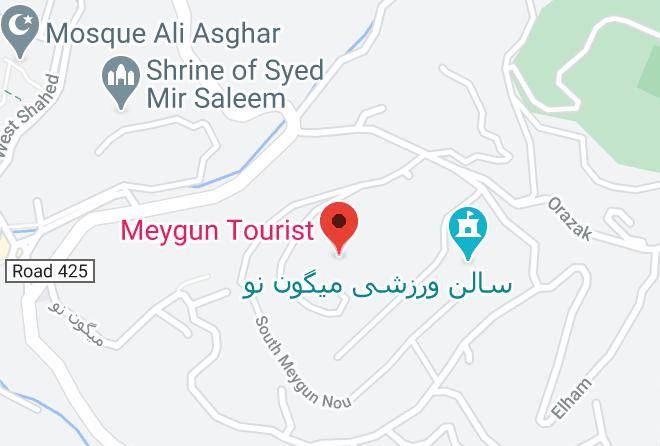 Tehran - Meygun Tourist Hotel Maps