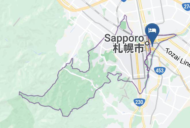 Sapporo City Chuo Ward - Sapporo Sumire Hotel Maps