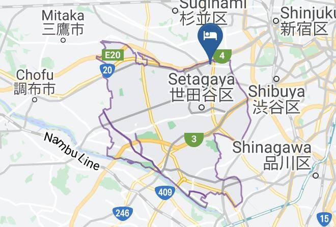 Setagaya Ward - Mezame Tokyo Maps