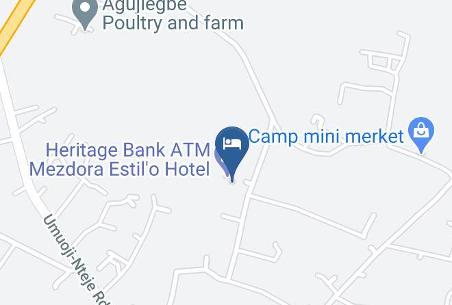 Okpai - Mezdora Estil'o Hotel Umunya Maps