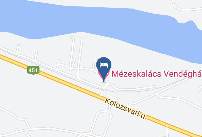 Csongrad - Mezeskalacs Vendeghaz Maps