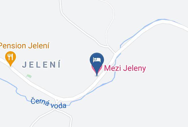 Mezi Jeleny Map