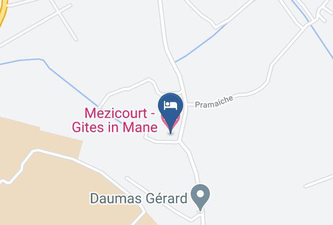 Mezicourt Gites In Mane Map