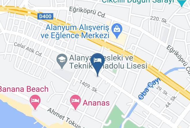Alanya - Meziyet Koseoglu Mesleki Egitim Merkezi Maps