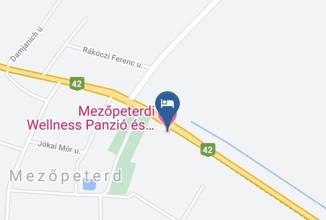 Mezrpeterd - Mezopeterdi Wellness Panzio Es Szabadidokozpont Maps