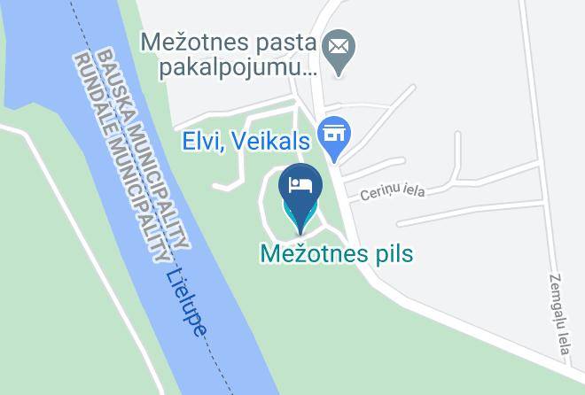 Mezotne - Mezotne Palace Maps