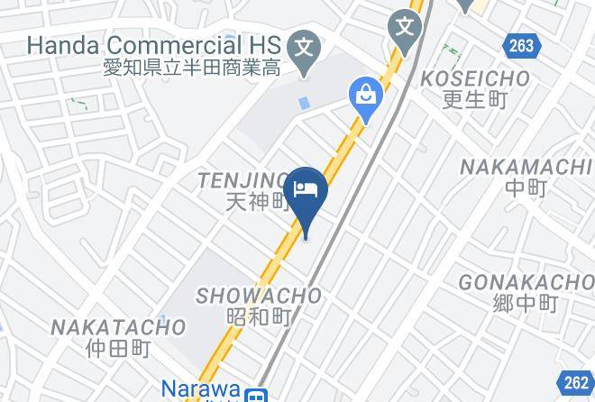 Handa City - Mezzo Hotel Inn Handa Maps