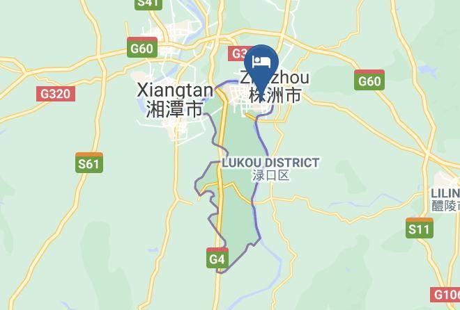 Zhuzhou - Mgm Boling Hotel Maps