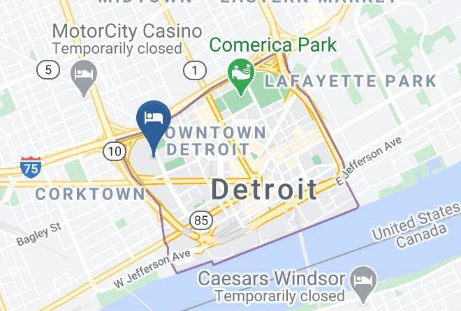 Mgm Grand Detroit Map
