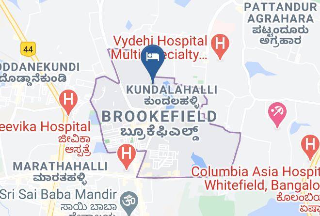 Bengaluru - Mgm Mark Whitefield Maps