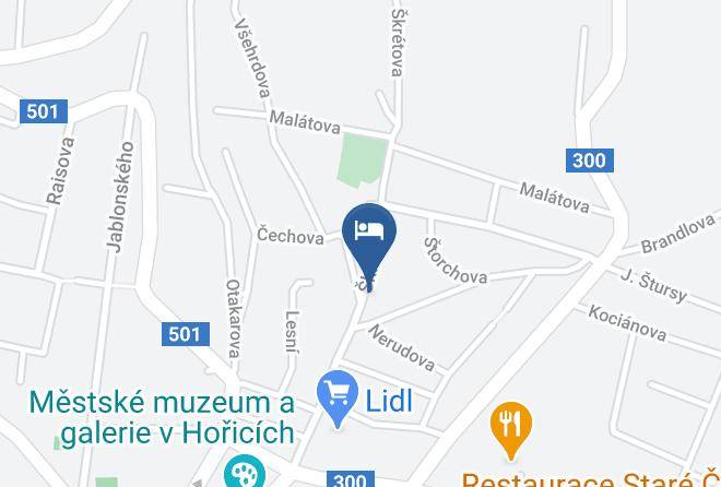 Jicin - Mgr Jaroslava Grossova Maps
