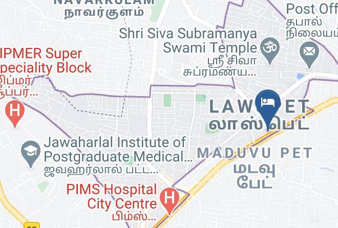 Lawspet - Mgr Regency Ponnusamy Restaurant Maps